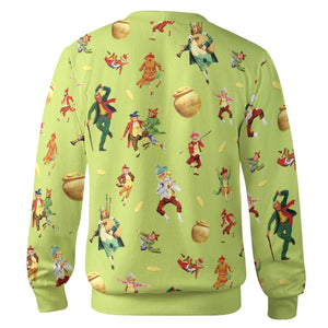Irish Movie Darby O'Gill Characters Cardigan