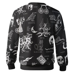 H.P. Lovecraft Monsters Cardigan