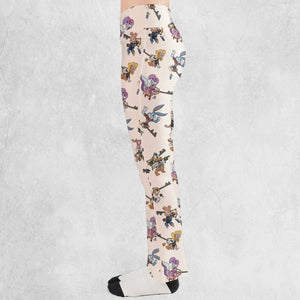 Kingdom Farce Kingdom Heart Flare Leggings