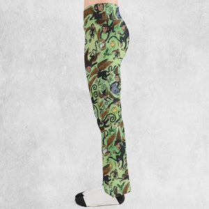 Flying Monkeys The Wizard Of Oz Flare Leggings