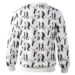 Frankenstein And Bride Dance Movies Dance Scene Mashup Cardigan