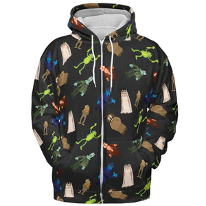Muppet Monster All-over Print Hoodie