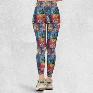 Beauty And The Beast Story Windows Legging