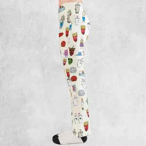 Aqua Teen Style Flare Leggings