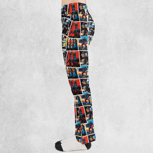 This Is The Way The Mando Pattern Flare Leggings