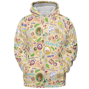 All-over Print Hoodie - 9KCWGQMN - - 3
