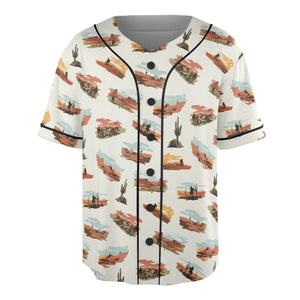 Wild West John Wayne Unisex Baseball Jersey