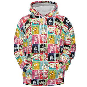 All-over Print Hoodie - MNWG166F - - 3