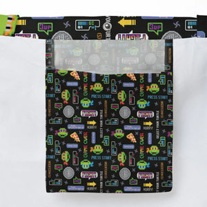 The TMNT Pixel Characters Large Tote Bag