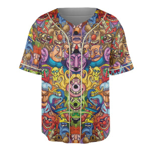 Monster Muppets The Muppets Characters Unisex Baseball Jersey