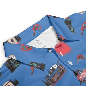 Jason Vorhees Camp Crystal Lake Halloween AOP Men/Women Polo Shirt