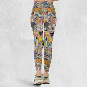 Archie Comics Characters Collage Legging