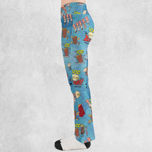 It's Log It's Big It's Heavy Flare Leggings