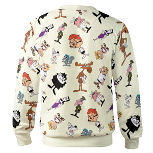 60s The Adventures Of Rocky And Bullwinkle and Friends Cardigan