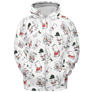 All-over Print Hoodie - 4WTT61KJ - - 3