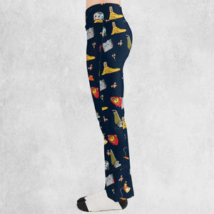 Brave Little Appliances The Brave Little Toaster Flare Leggings