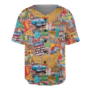 Main State of America Unisex Baseball Jersey