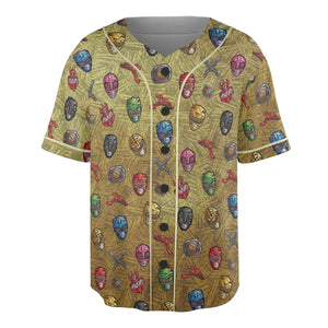 Power Team Mighty Morphin Power Rangers Unisex Baseball Jersey