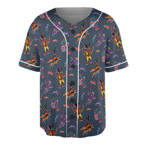 Super Turtles TMNT Unisex Baseball Jersey