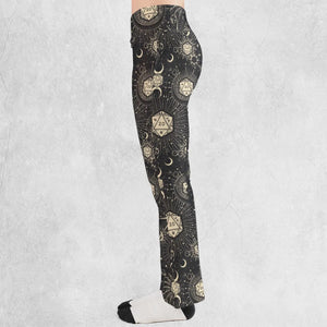 Diceyverse Dice RPG DND Flare Leggings