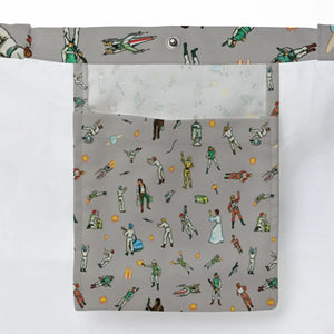 Escape from the Death Star Star Wars Large Tote Bag