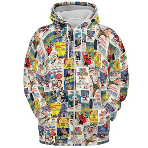 All-over Print Hoodie - YMSE4DBY - - 3