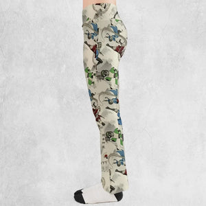Aang Katara Toph Beifong Sokka Avatar The Last Airbender Flare Leggings