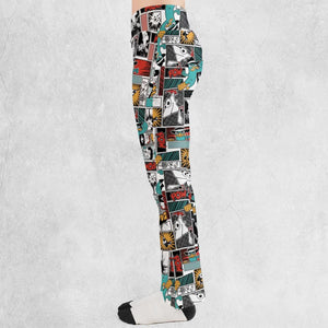 Zaaap! Phineas and Ferb Flare Leggings