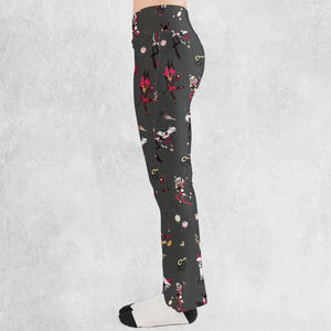 Helluva Hazbin Flare Leggings