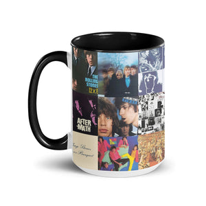 The Rolling Stones Accent Mug Classic Album Cover Collage Gift