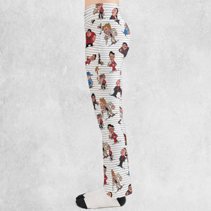 Family Business The Sopranos Flare Leggings