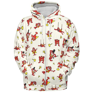 Whammies Press Your Luck All-over Print Hoodie