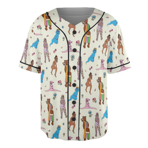 Cereal Monster Breakfast Unisex Baseball Jersey
