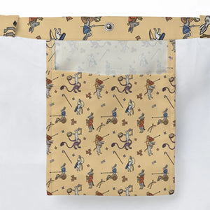 The Medieval Marginalia Killer Rabbit Monty Python Large Tote Bag