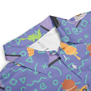 90's Styled Goofy Movie AOP Men/Women Polo Shirt