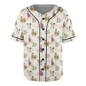 Rock'n The Flintstones Unisex Baseball Jersey
