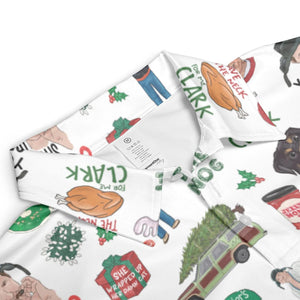 National Lampoon's Christmas Vacation Pattern AOP Men/Women Polo Shirt
