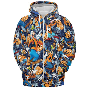 Goofy Aloha All-over Print Hoodie