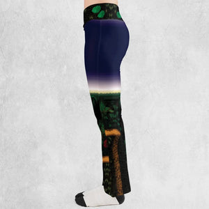 Barrel Cannon DonKey Kong Flare Leggings