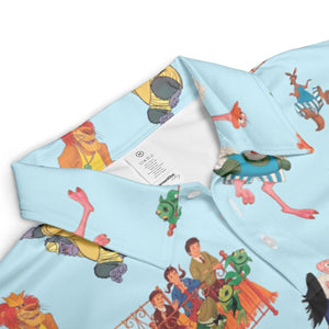 Bedknobs and broomsticks Characters AOP Men/Women Polo Shirt