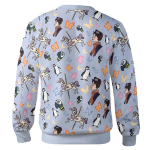 Mary Poppins pattern Cardigan