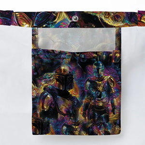 The Guardian Mandalorian Large Tote Bag