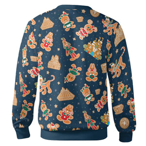 Gingerbread Disneyland Cardigan