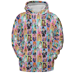 All-over Print Hoodie - 4RS5UQDV - - 3