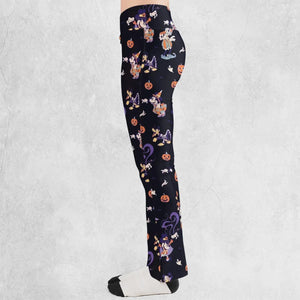 Happy Halloween Flare Leggings