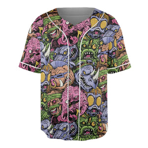 Nostalgic Villains Teenage Mutant Ninja Turtles Unisex Baseball Jersey