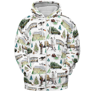 All-over Print Hoodie - EZUAMW9S - - 3