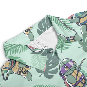 Teenage Mutant Ninja Squirtle AOP Men/Women Polo Shirt