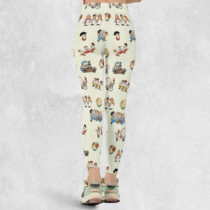 Three Stooges Cartoon 1965 Legging