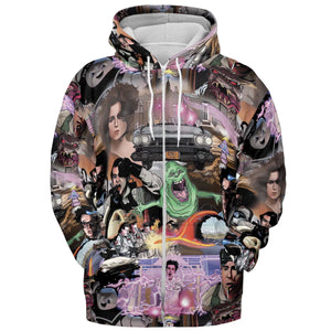 Ghostbusters Comic Style Montage All-over Print Hoodie